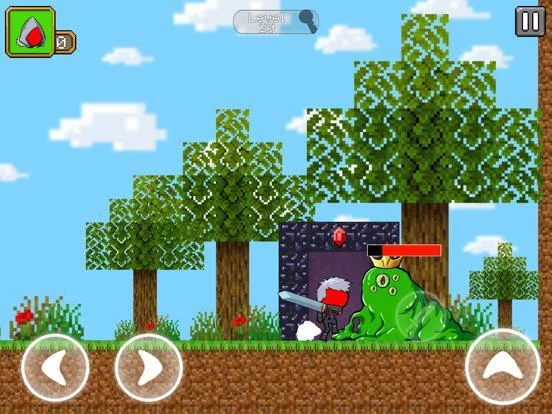 Изображение игры: Red Stickman Fighter Adventure