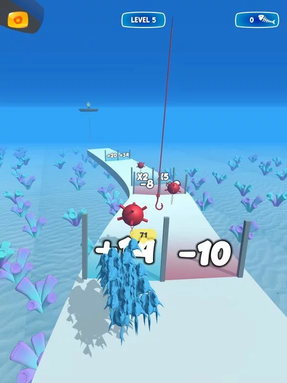 Изображение игры: Crowd Fish 3D