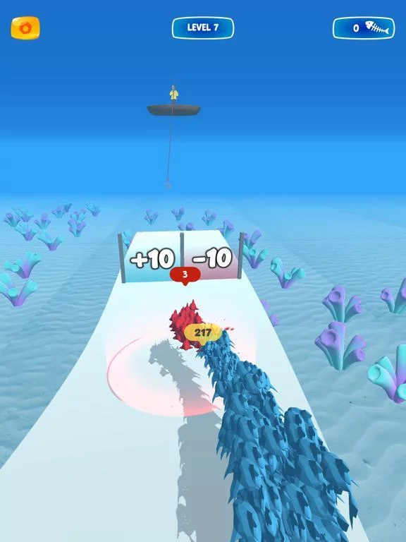 Изображение игры: Crowd Fish 3D