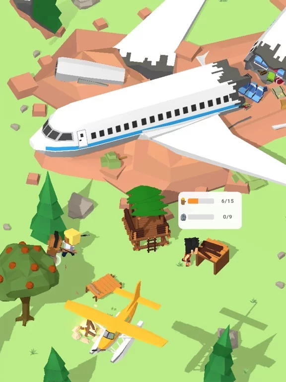 Изображение игры: Isle Builder: Click to Survive