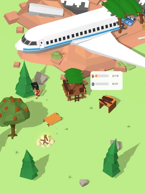Изображение игры: Isle Builder: Click to Survive