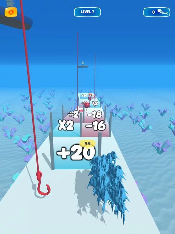 Изображение игры: Crowd Fish 3D