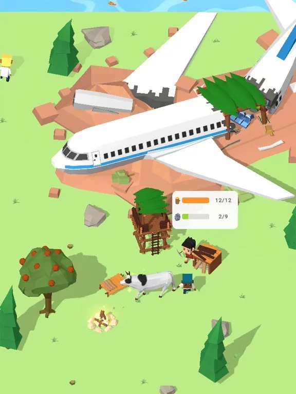 Изображение игры: Isle Builder: Click to Survive