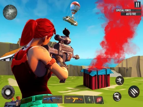Изображение игры: Winter Survival Battle Royale