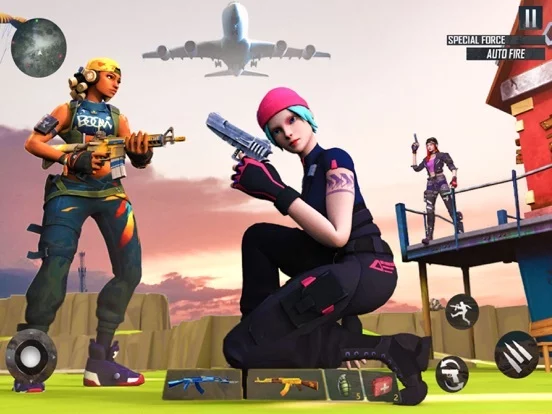 Изображение игры: Winter Survival Battle Royale