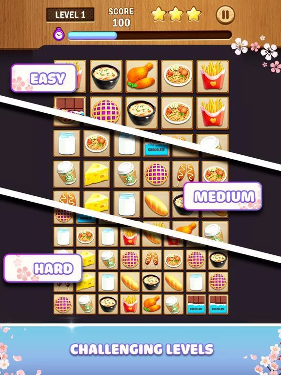 Изображение игры: Tile Connect: Pair Matching