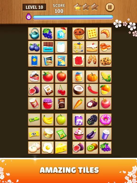 Изображение игры: Tile Connect: Pair Matching