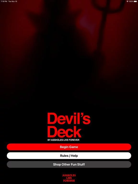 Изображение игры: Devil's Deck