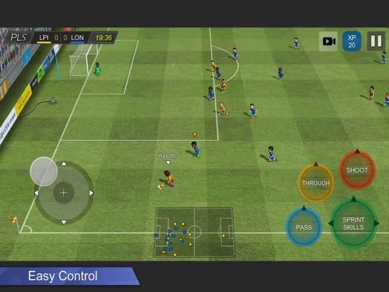 Изображение игры: Pro League Soccer