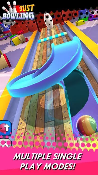 Изображение игры: JustBowling