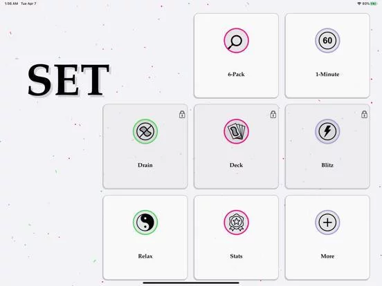 Изображение игры: SET - a Twisted Classic