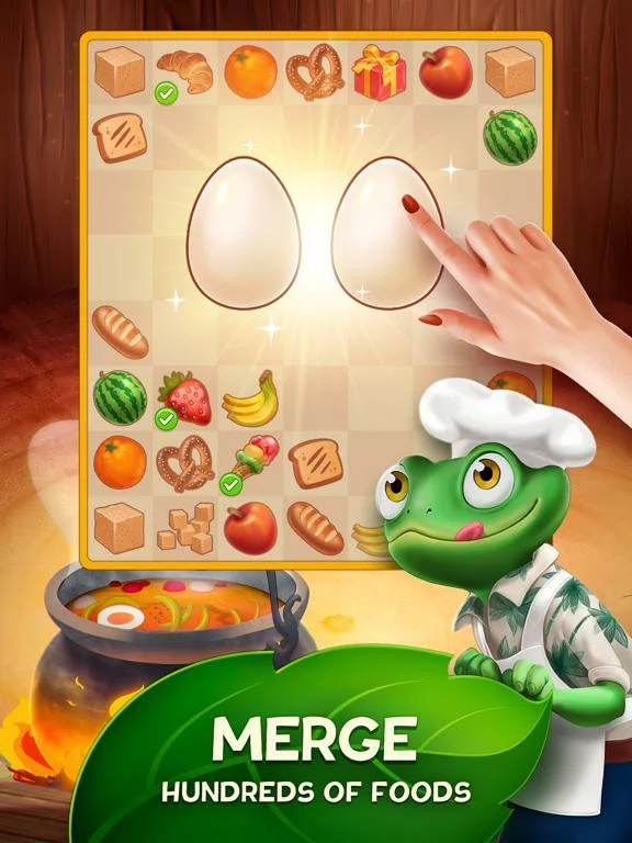 Изображение игры: Merge Inn - Tasty Match Puzzle