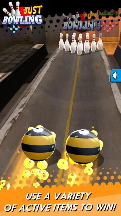 Изображение игры: JustBowling