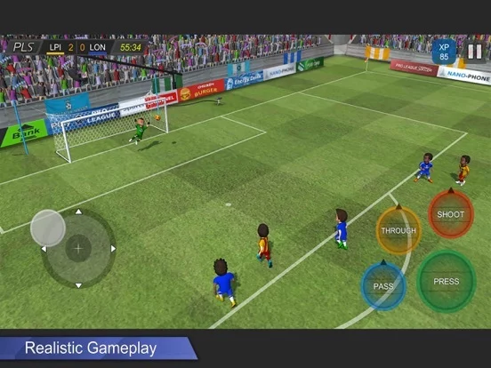 Изображение игры: Pro League Soccer