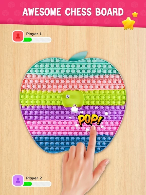 Изображение игры: Pop It Chess - Pop It Dice 3D