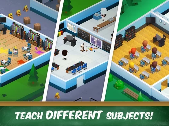 Изображение игры: Idle High School Tycoon