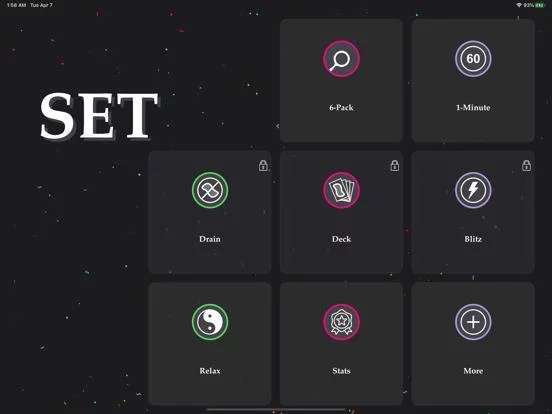 Изображение игры: SET - a Twisted Classic