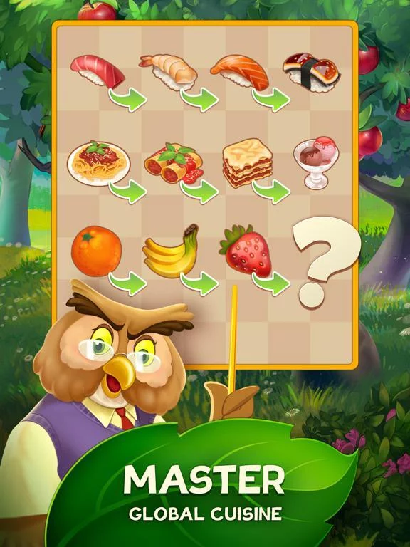 Изображение игры: Merge Inn - Tasty Match Puzzle