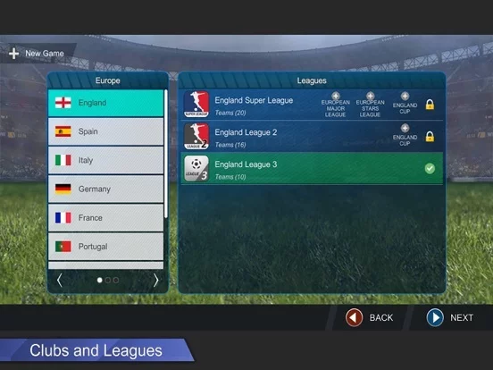 Изображение игры: Pro League Soccer
