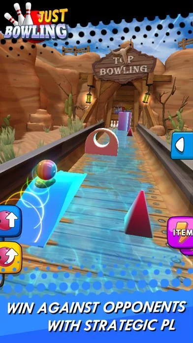 Изображение игры: JustBowling