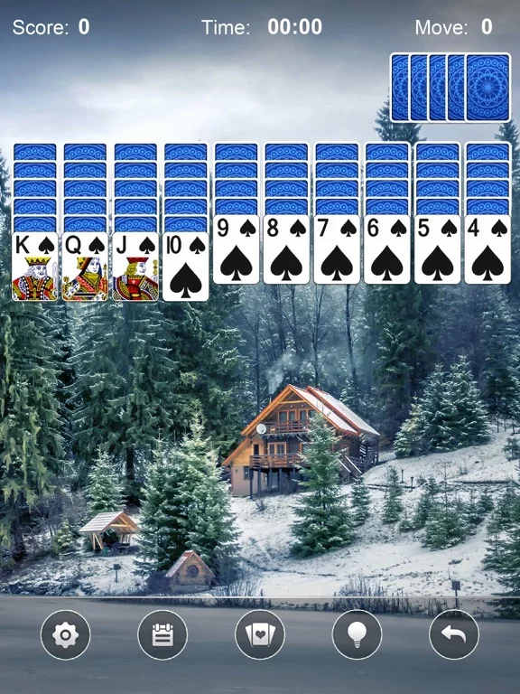 Изображение игры: Spider Solitaire by Mint