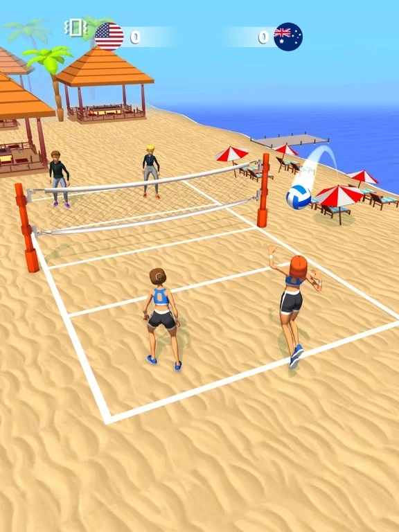Изображение игры: Beach Volleyball 3D