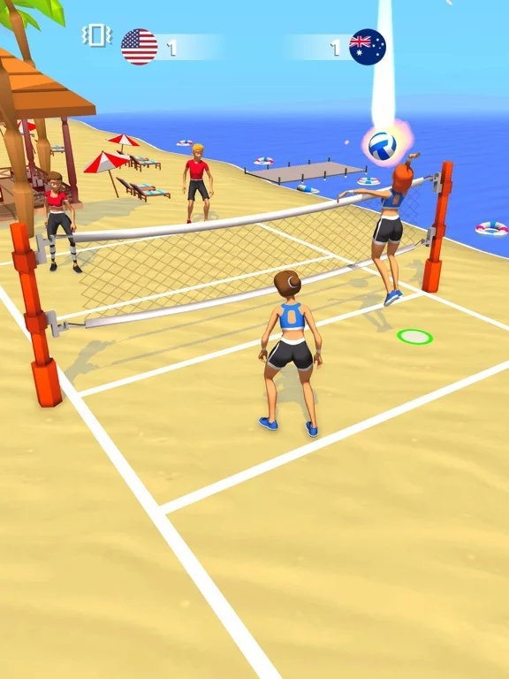 Изображение игры: Beach Volleyball 3D