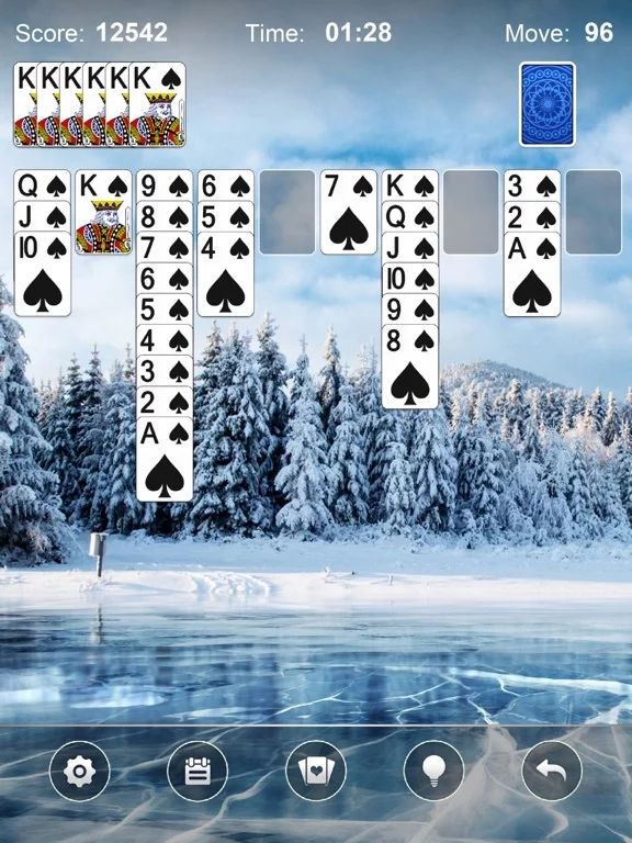 Изображение игры: Spider Solitaire by Mint