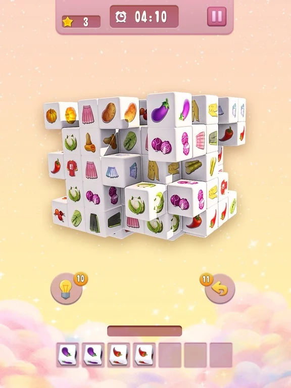 Изображение игры: Cube Match 3D - Tiles Master
