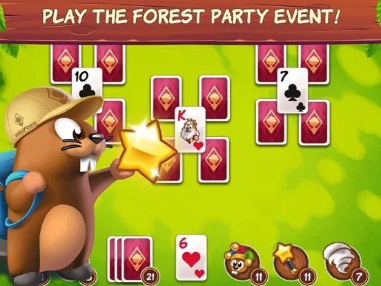Изображение игры: Treepeaks Solitaire Tripeaks