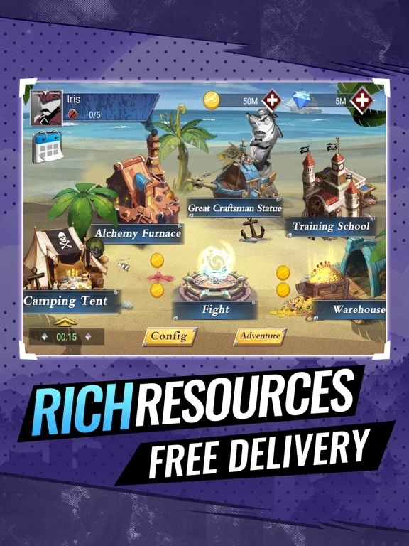 Изображение игры: Ocean Survival:Hero Return