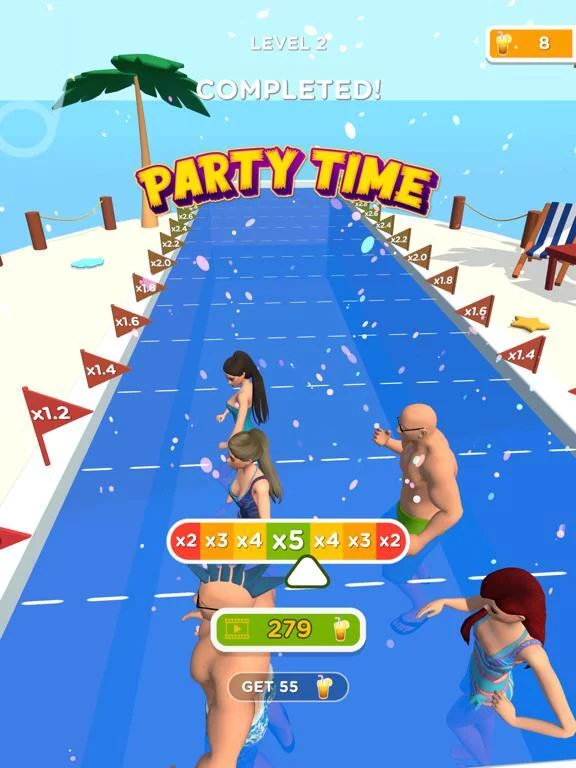 Изображение игры: Beach Party Run 3D