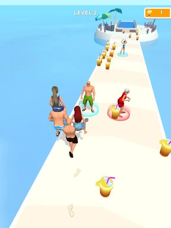 Изображение игры: Beach Party Run 3D