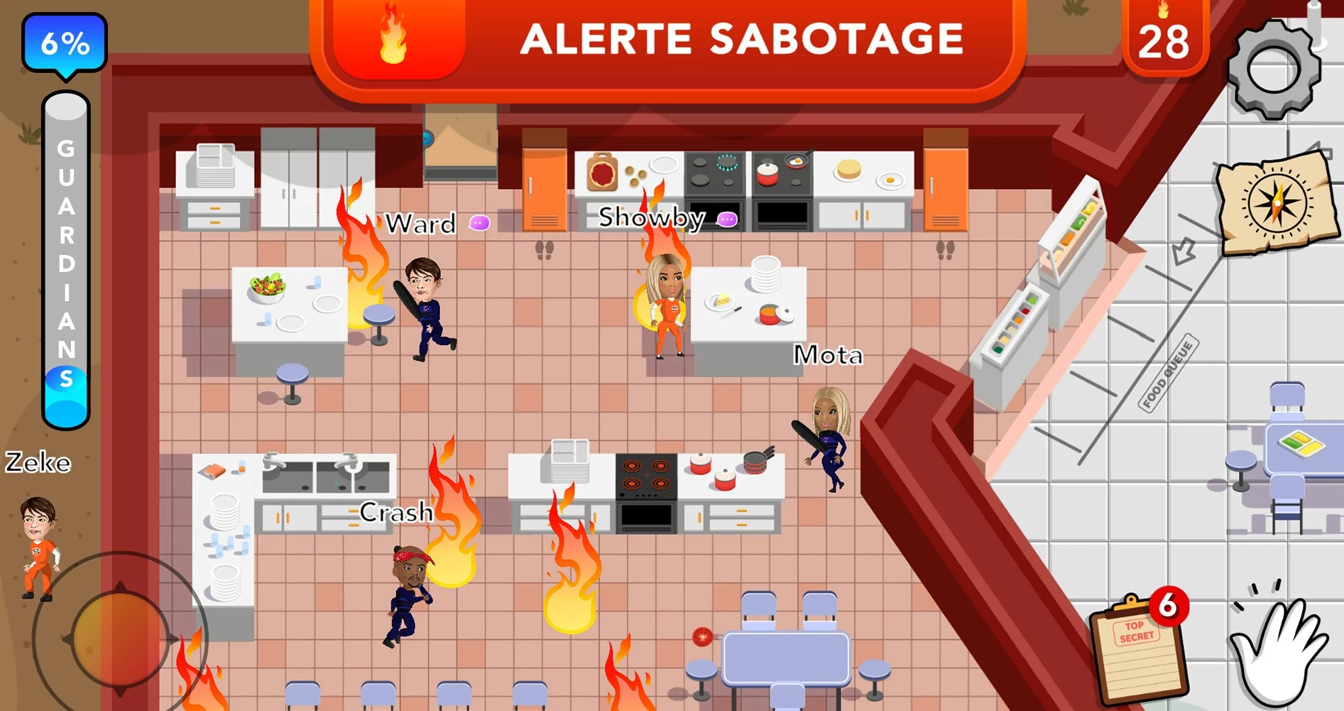Изображение игры: Octofight Escape