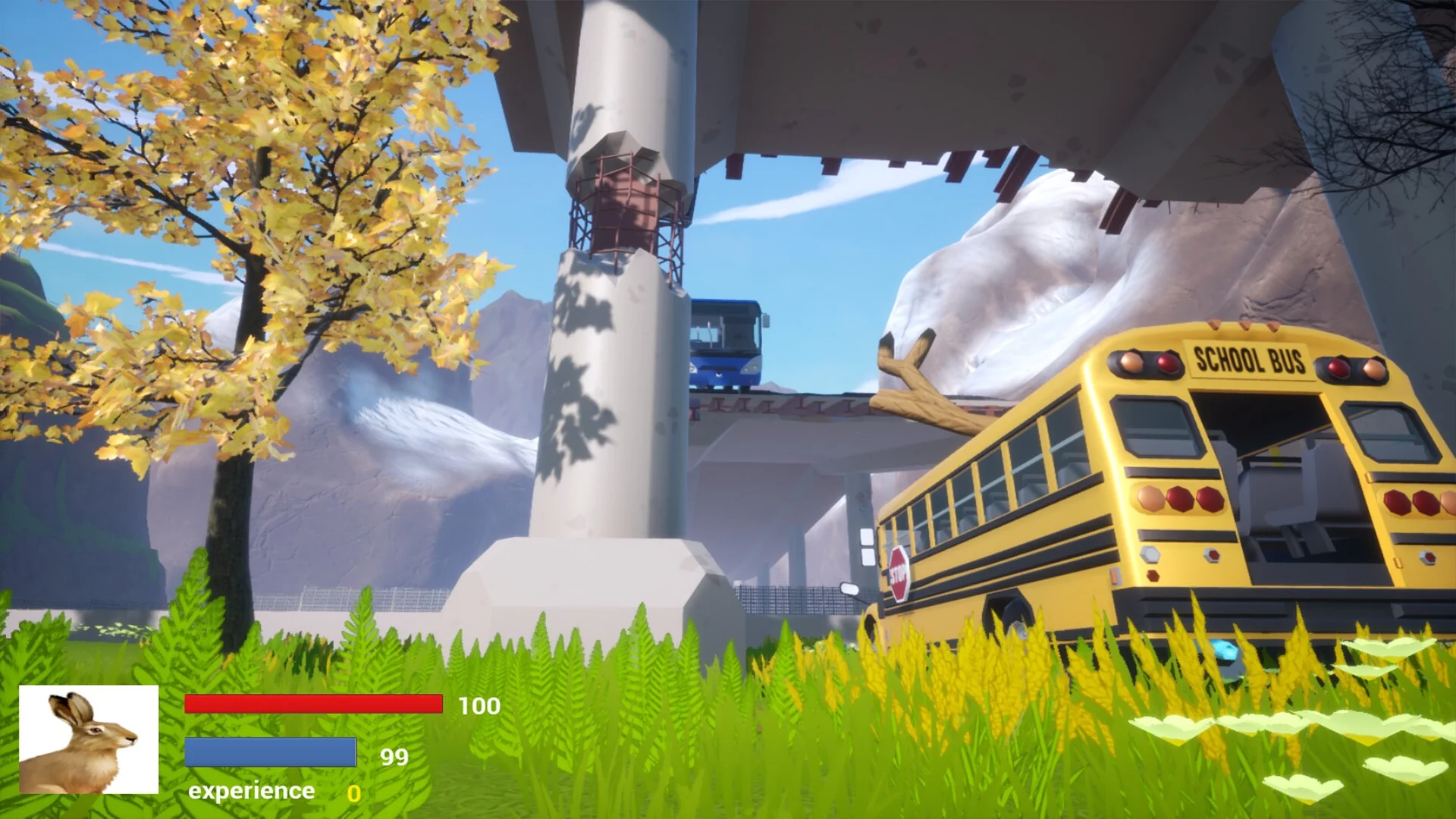 Изображение игры: Bad animals - rabbit