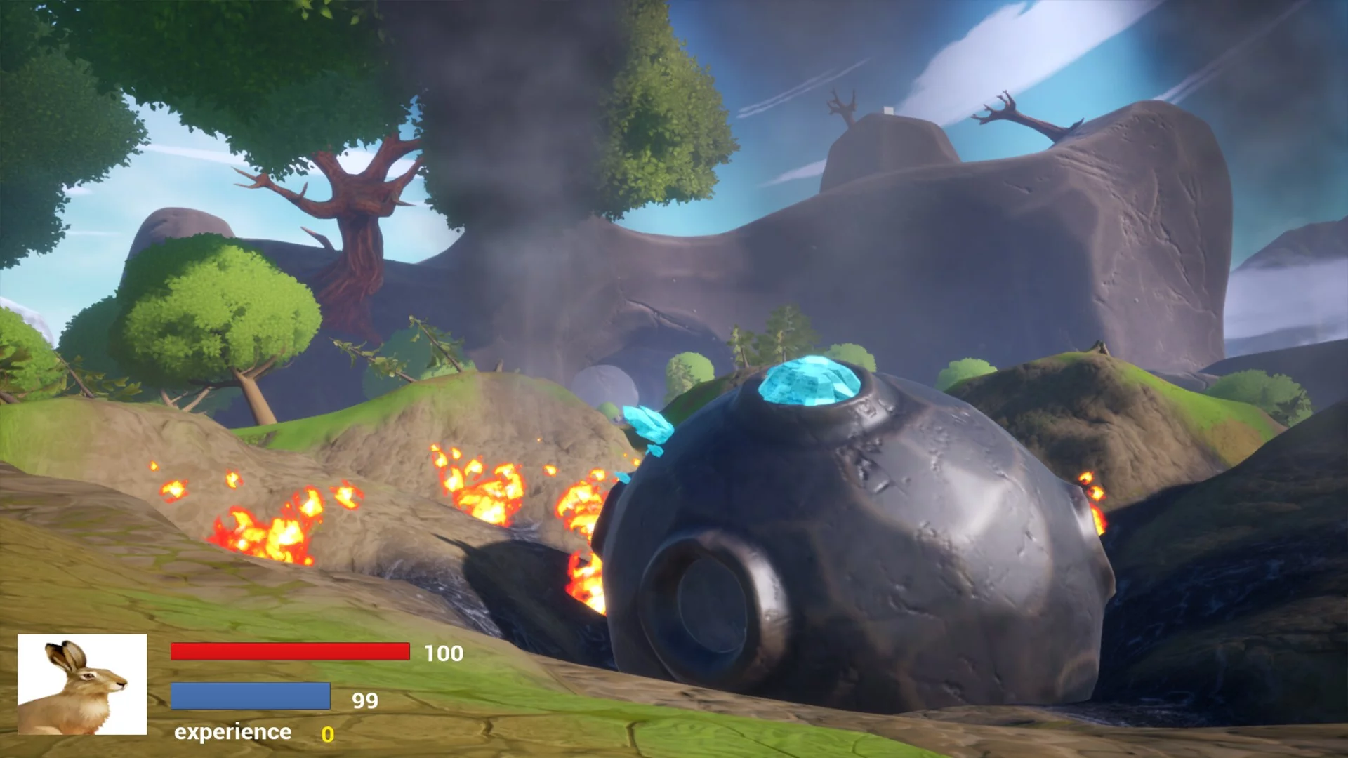 Изображение игры: Bad animals - rabbit