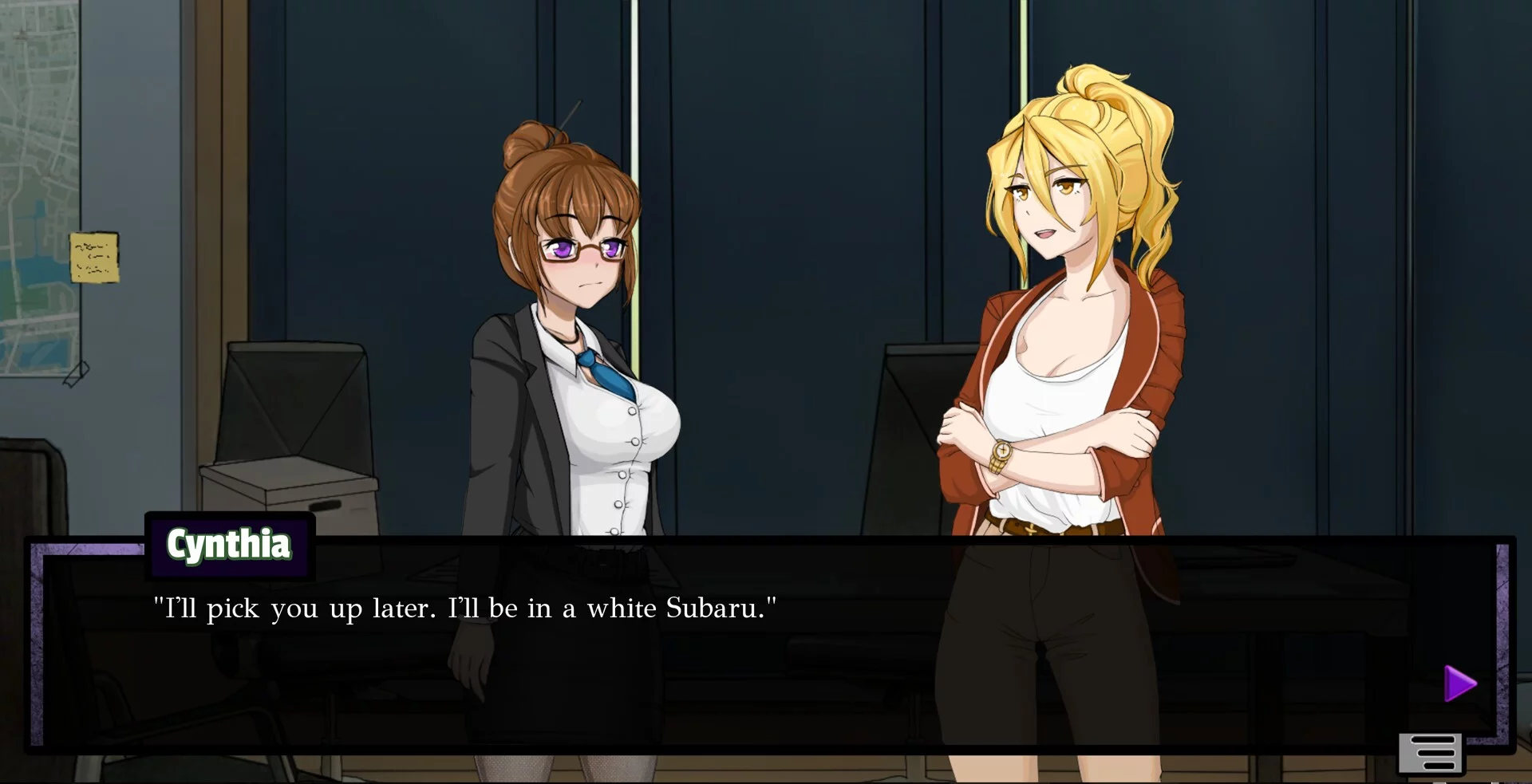 Изображение игры: Foul Play - Yuri Visual Novel
