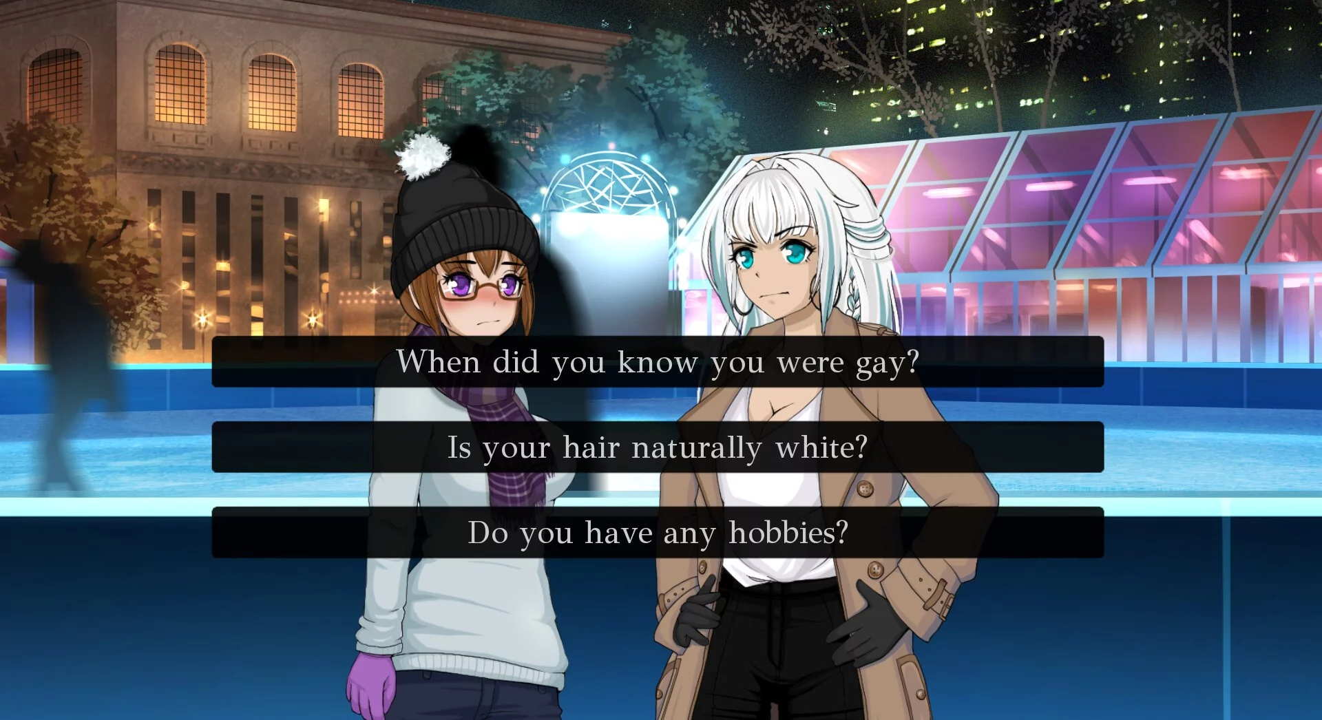 Изображение игры: Foul Play - Yuri Visual Novel