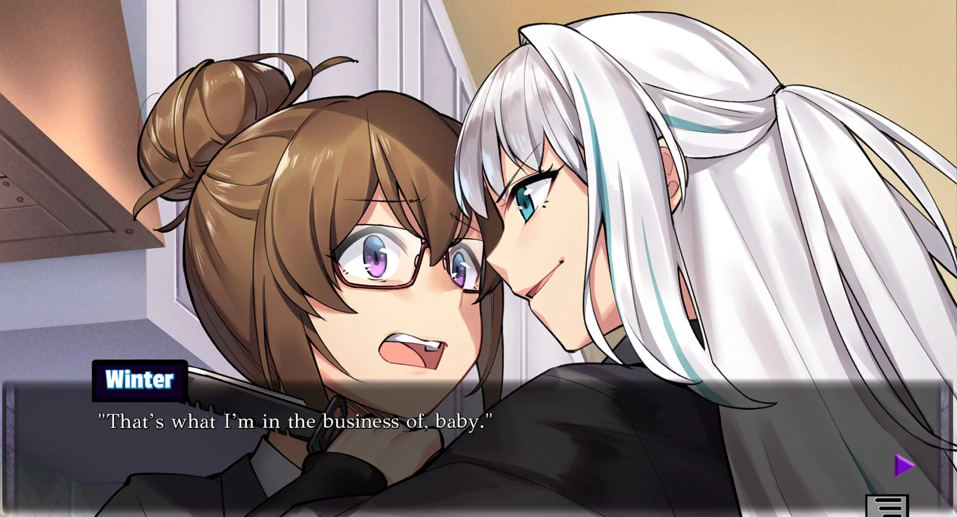 Изображение игры: Foul Play - Yuri Visual Novel