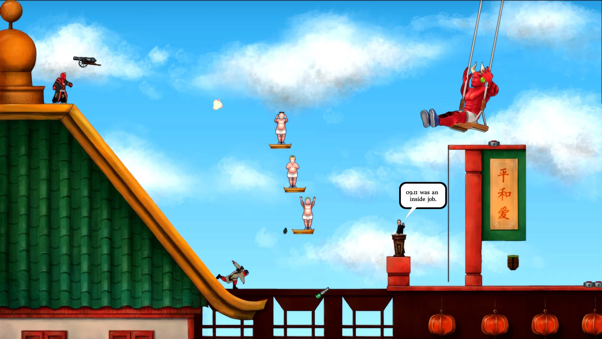 Изображение игры: Hell Invades Heaven