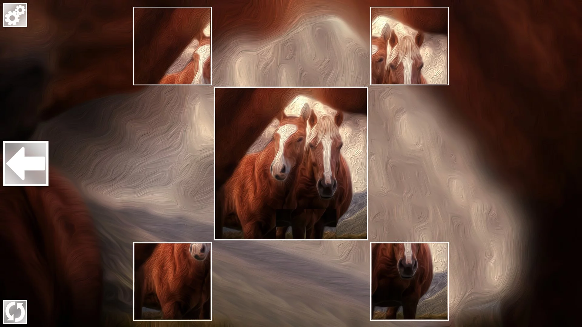 Изображение игры: Puzzle Art: Horses