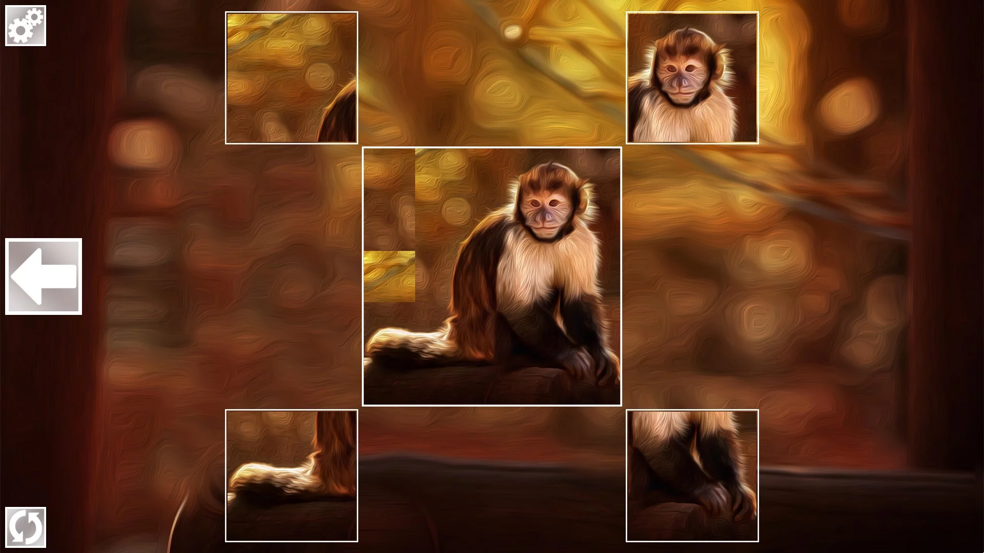 Изображение игры: Puzzle Art: Primates