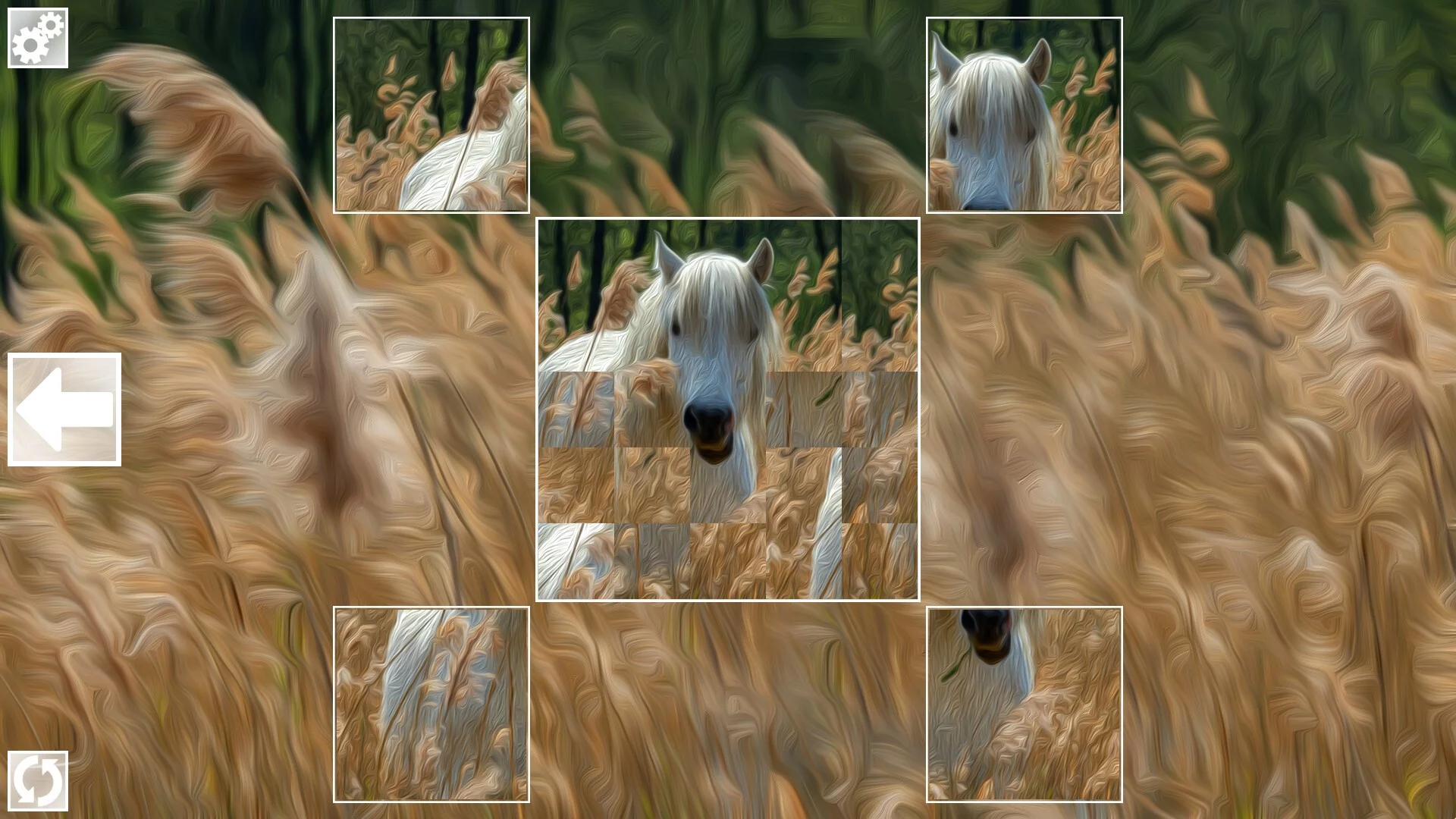 Изображение игры: Puzzle Art: Horses