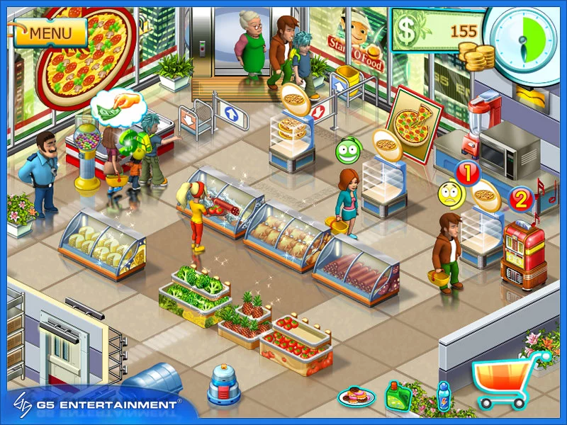 Изображение игры: Supermarket Mania 2