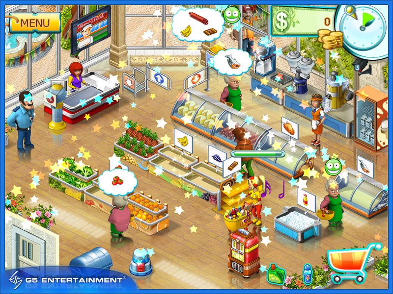 Изображение игры: Supermarket Mania 2