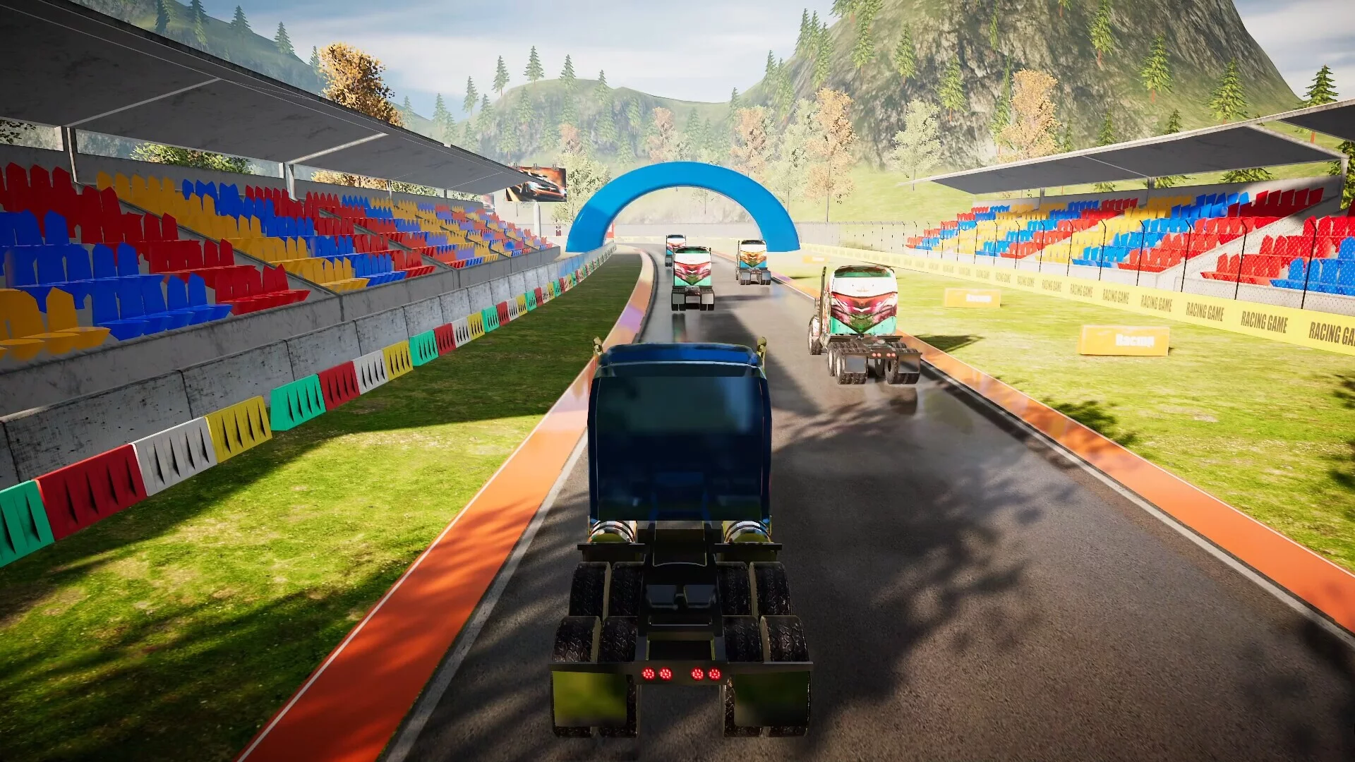 Изображение игры: Truck Racing Simulator
