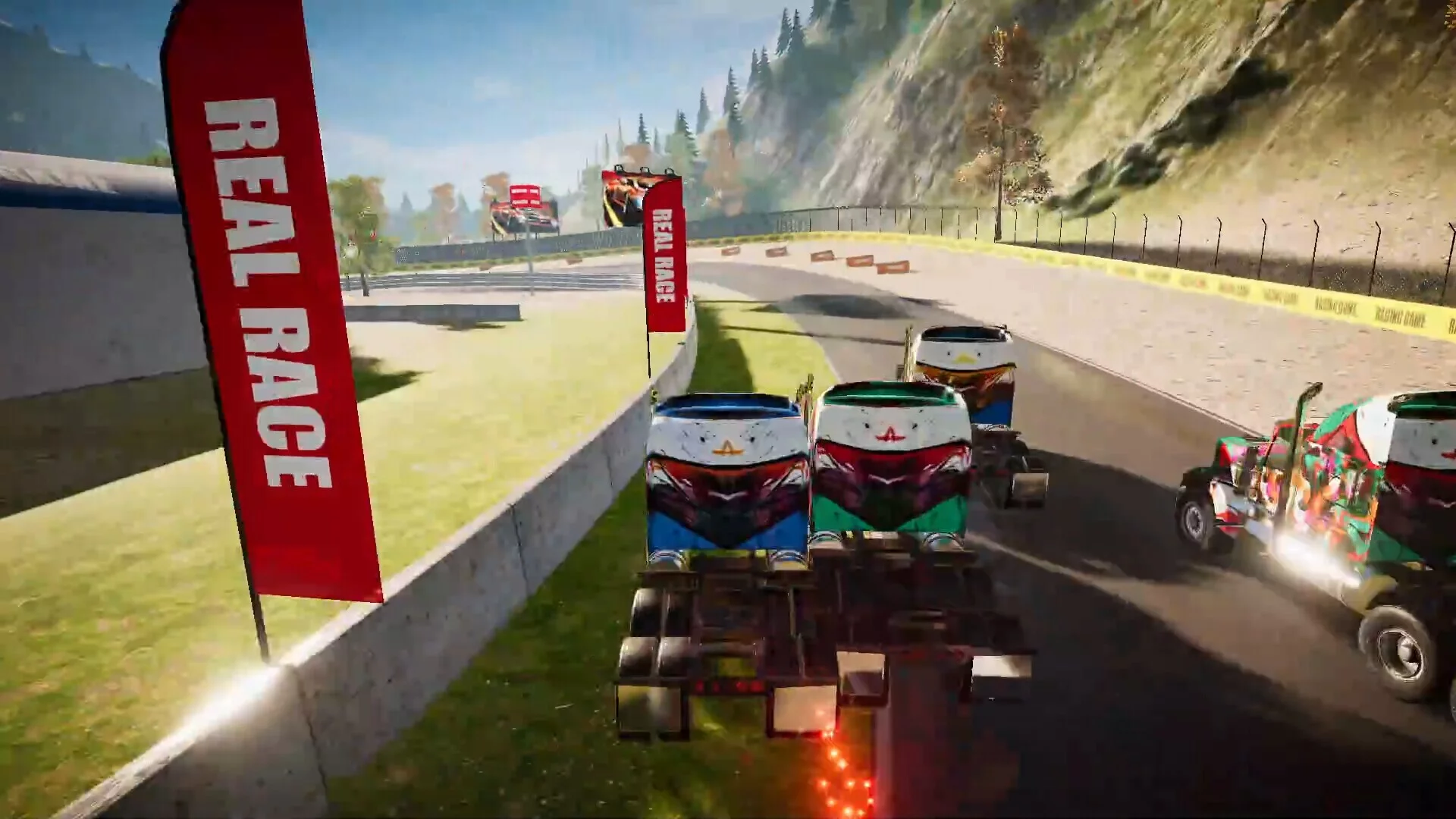 Изображение игры: Truck Racing Simulator