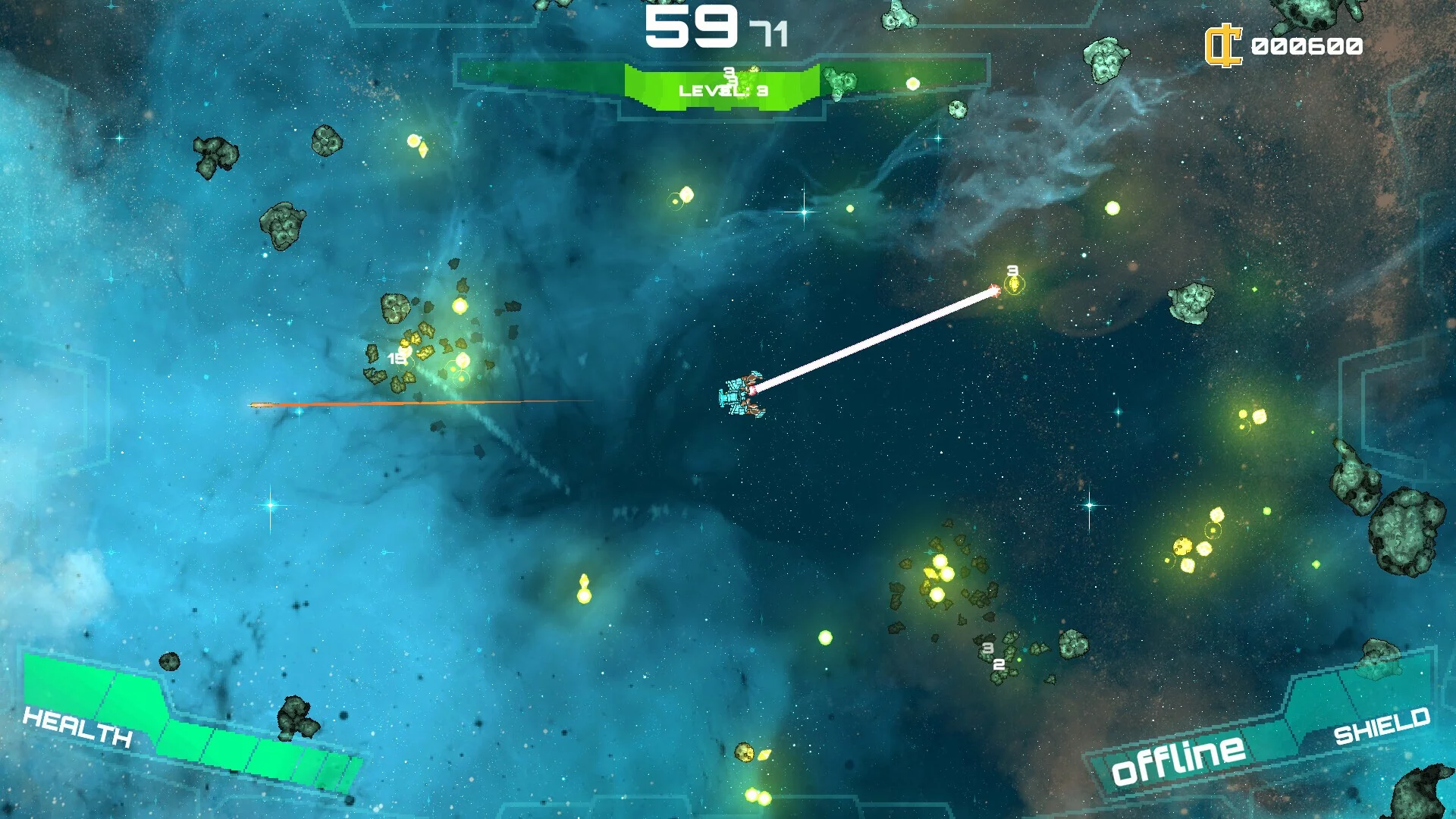 Изображение игры: Hyperspace Striker