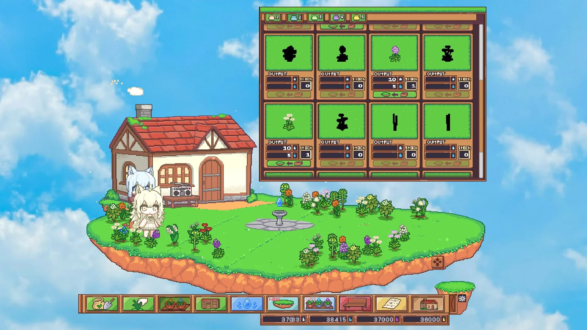 Изображение игры: ISLET GARDEN