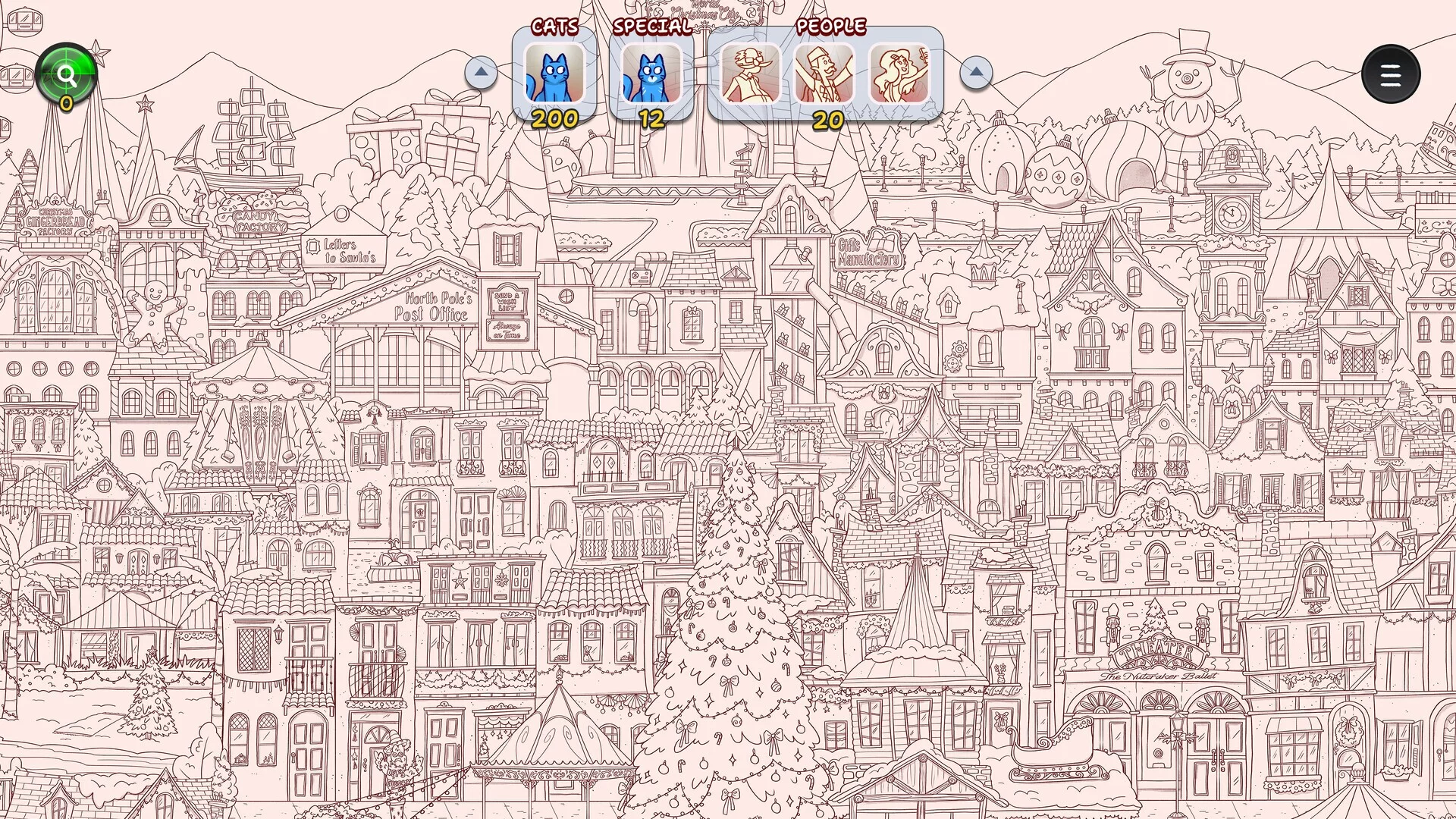 Изображение игры: Hidden Cats in Christmas